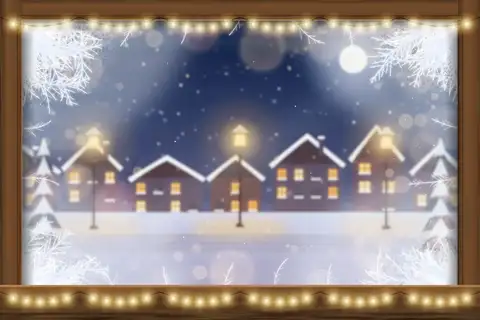 Frostiges Fenster