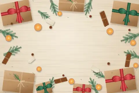Päckchen aus Packpapier
