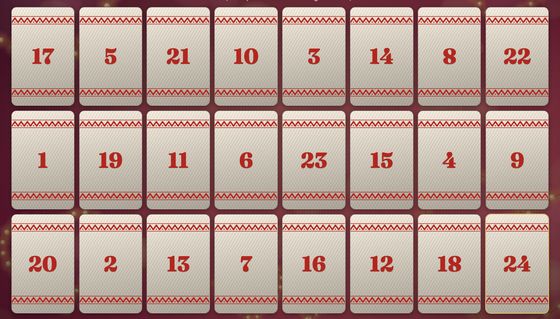 Digitaler Adventskalender mit 24 Türchen